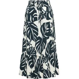 Cecil Maxirock Damen Floral Grün 42