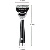 Zwilling Rasierer mit Edelharz-Griff + 1 Klinge