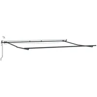 VidaXL Markise mit Anthrazit 4 × 3 m Metall