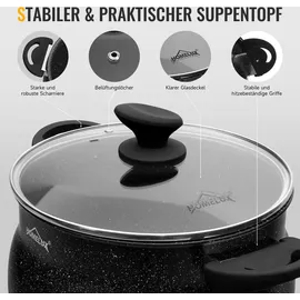 Homelux Kochtopf 22 cm rund