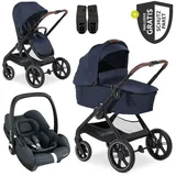 hauck 3in1 Kinderwagen-Set Walk N Care Trio Set Kinderwagen 3 in 1