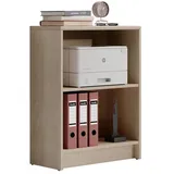 Stella Trading Bücherregal Viviane 60x78cm - Eiche - 2 Jahre Gewährleistung - mind. 14 Tage Rückgaberecht - Braun