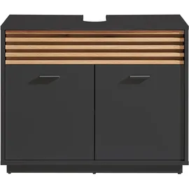 BASIC by Balculina Waschbeckenunterschrank Liguria 80 x 64 cm Grau