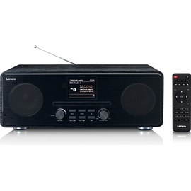 Lenco DIR-261BK Internetradio DAB+ FM-Radio CD MP3 Bluetooth AUX