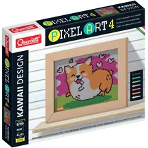 Quercetti Pixel Art Kawaii Design Corgi Steckspiel