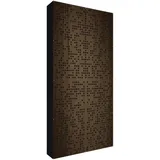 Addictive Sound Akustikpaneele Holz - Akustik Diffusor - Akustikplatten und Schallabsorber - Acoustic Panel Absorber - Akustikpaneel 120x60x11,5cm - Akustikelemente Schall Absorbierer - Wenge