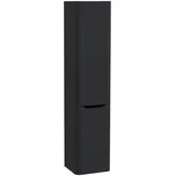 Vitra Integra Round Hochschrank 40 x 37 x 180 cm Graphit Glas/Metall/MDF