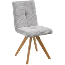 Standard Furniture Polsterstuhl TOKIO Cord hellgrau