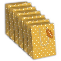 Clairefontaine 6x Geschenktasche M (21,5x10,2x25,3 cm), - Gelb, X-30873-3C