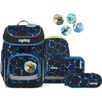 ergobag Cubo 5-tlg. Bärassic Garden blau