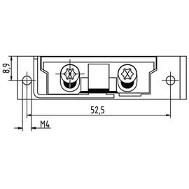 GEZE Elektrotüröffner A5000--A 6-24 V AC/DC Kompakt DIN L/R FaFix GEZE