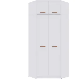 marmex meble Grant Eckschrank 80x40x200 weiß