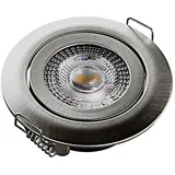 Heitronic LED Einbaustrahler DL7202 nickel