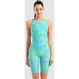 Powerskin ST Next Damen Fireflow Seaglass Offener Rücken Ltd Ed - Fireflow - Seaglass - 26