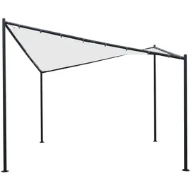 DEGAMO Pavillon Orlando 3,5 x 3,5 m weiß