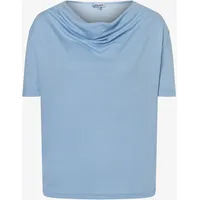 More & More Shirt mit Wasserfall-Ausschnitt