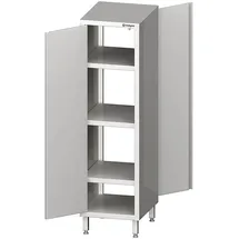 Stalgast Durchreiche-Hochschrank mit Flügeltüren, 500x600x1800 mm, verschweißt