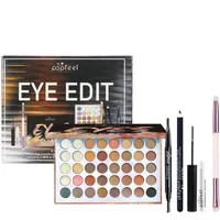 FantasyDay Xmas Make-Up Sets Adventskalender 2025 Multifunktions Kosmetik Schminkkoffer Mädchen Makeup Geschenkset - Schminke Kit mit Lidschatten Palette Lippenstift Concealer Puder Rouge Mascara