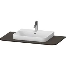 Duravit Happy D.2 Plus 100x55cm, m 1 Ausschn, Nussb gebürstet