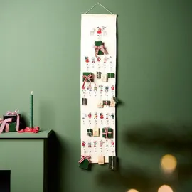Rico Design Stickpackung Vorgezeichnet Adventskalender Kinder