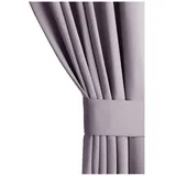restilo Blackout Vorhang 140x175 cm rosa 1 St. Ösenschal Verdunkelungsvorhang Blickdicht Fensterdekoration Dekoschal Dekorvorhang Blackout