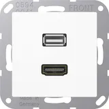 Jung Multimedia-Anschluss aws MA A 1163 WW