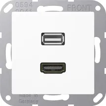 Jung Multimedia-Anschluss aws MA A 1163 WW