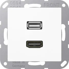 Jung Multimedia-Anschluss aws MA A 1163 WW