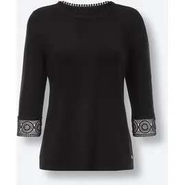 Creation L Premium 3/4-Arm-Shirt Schwarz 42