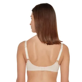 SUSA Spacer BH mit Bügel Catania I Damen-BHS aus atmungsaktivem Spacer Material I Angenehmes Hautgefühl I Cups ohne Naht vorgeformt I Pure beige), Stoff, Obermaterial: 50% Polyamid PA. 30% Polyester PES. 20% Elasthan EL., BHs T-Shirt-BH