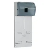 Elektro-Plast Zählertafel Zählerbrett TLR-3F-N+PE für Dreh.u./Wechselstrom E-P 10.1A