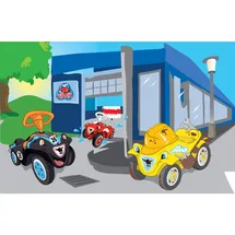 Big Bobby Car, Mehrfarbig, Textil, rechteckig, 110x170 cm, Oeko-Tex® Standard 100, für Fußbodenheizung geeignet, rutschfest, Teppiche & Böden, Teppiche, Teppich Kinderzimmer