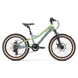 Bikestar Mountainbike 20 Zoll grau/gelb