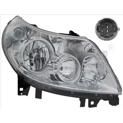 Tyc Hauptscheinwerfer [Hersteller-Nr. 20-11333-15-2] für Citroën, Fiat, Peugeot