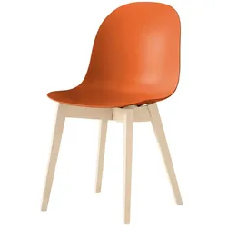 Connubia Schalenstuhl  Academy , orange , Maße (cm): B: 44,5 H: 84 T: 51.0