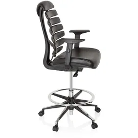 HJH Office Ergo Line II Work Leder schwarz