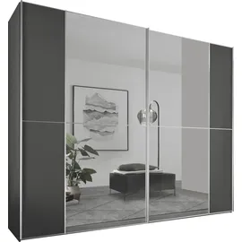 STAUD Schwebetürenschrank Sonett 220 249 x 240 x 68 cm Grau
