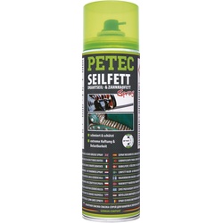 PETEC Seilfett-Spray (500 ml) Seilfett Dunkelbraun  71650