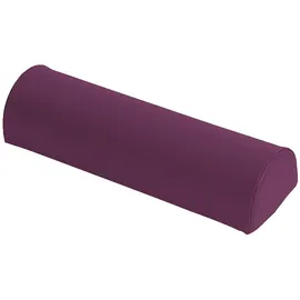 Sport-Tec Dreiviertelrolle Lagerungsrolle Lagerungskissen mit Kunstlederbezug 50x15 cm,