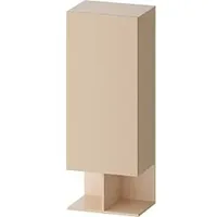 Duravit Balcoon Halbhochschrank BA1302LJEIE0000 50x36x132cm, Tür links, Sandbeige strukturiert