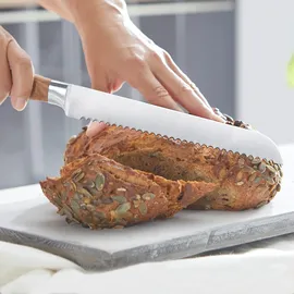 Echtwerk Brotmesser Classic Edition, Akazienholzgriff, Edelstahlklinge 20 cm