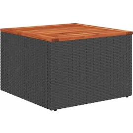 vidaXL Gartensofa-Set 8-tlg. schwarz