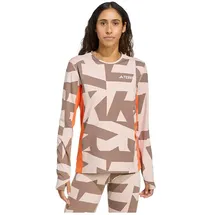 adidas Multi Synthetic Langarm-baselayer Wonder Taupe L