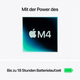 Apple MacBook Air M4 13,6" 16 GB RAM 512 GB SSD Himmelblau