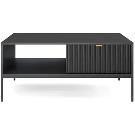 Feldmann-Wohnen Nova Schwarz Holz 104 x 46 x 68 cm