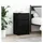 vidaXL Nachtschrank 39 x 35 x 65 cm Schwarz