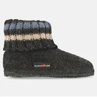 HAFLINGER - Kids Paul - Hüttenschuhe Gr. 34 grau
