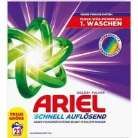 Ariel Waschmittel Color+ Colorwaschmittel, Pulver, schnell auflösend, 1,265kg, Waschladungen 23