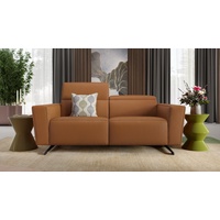 2Sitzer Couch 2er Sofa mit Funktion ALESSO - Orange