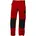 Bundhose Twill 245g/m2 60 rot/schwarz